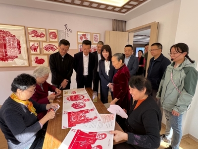 法治剪紙工作室落戶河埒北橋，辰光里藝術空間注入普法新活力